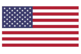 American Flags in Nylon photo